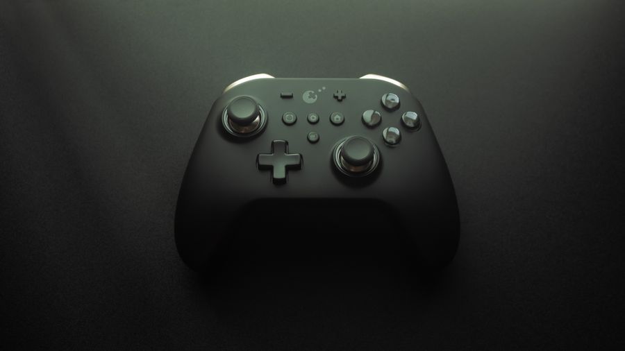 Mando inalámbrico moderno para videojuegos